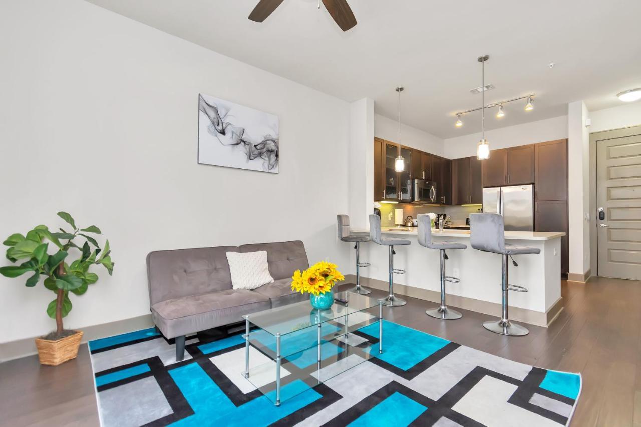 U1 Penthouse Downtown Houston Rental Car Available Apt 1Br 1Bth Gym Sleep Good Esterno foto