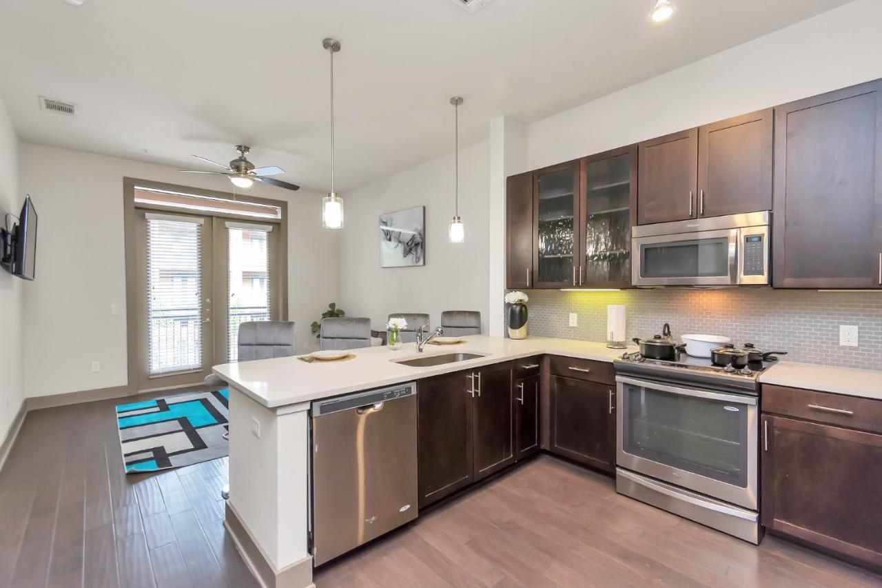 U1 Penthouse Downtown Houston Rental Car Available Apt 1Br 1Bth Gym Sleep Good Esterno foto