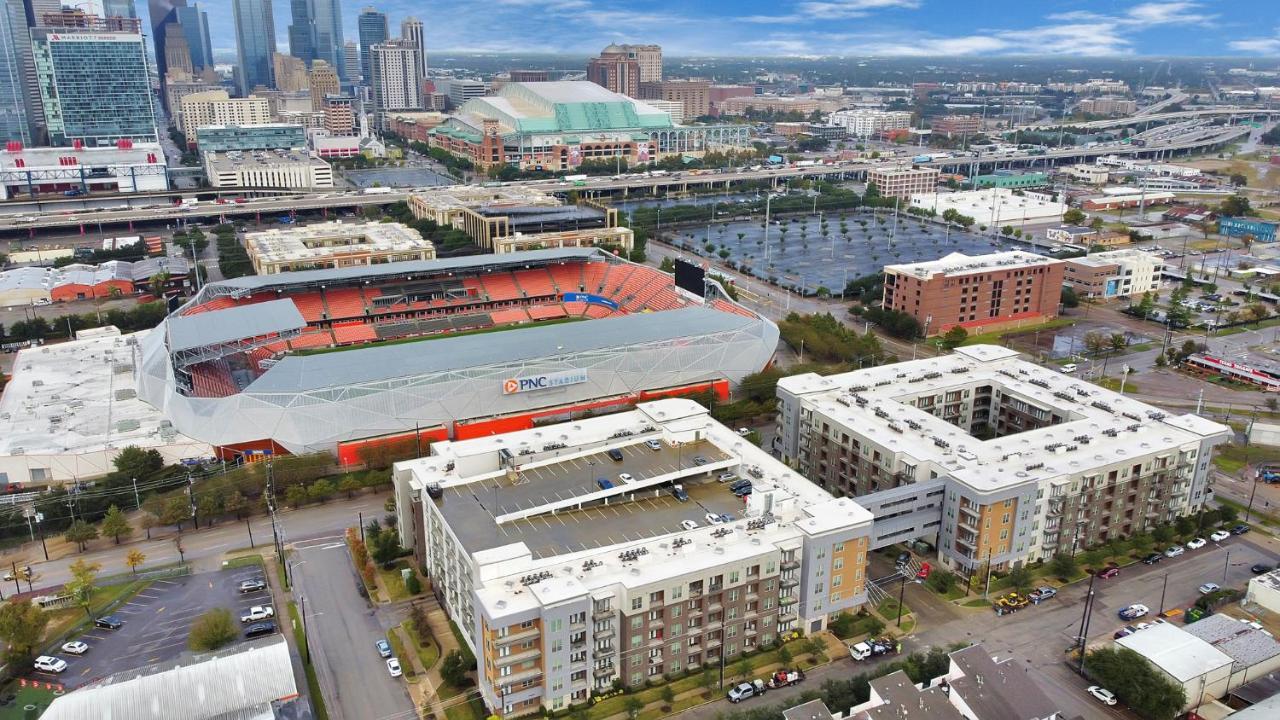 U1 Penthouse Downtown Houston Rental Car Available Apt 1Br 1Bth Gym Sleep Good Esterno foto