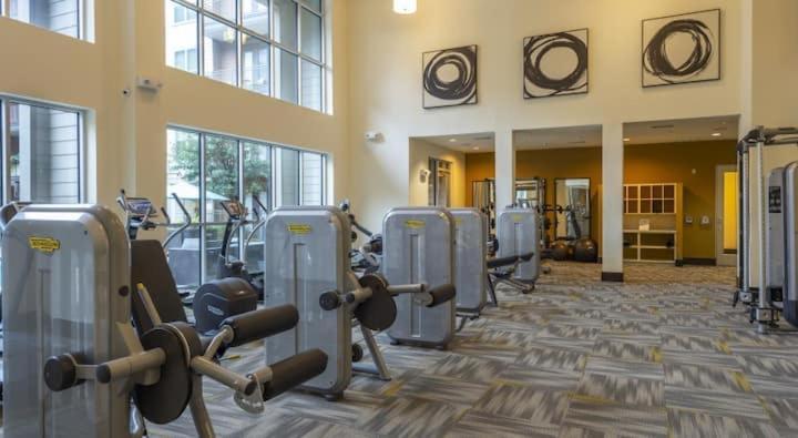 U1 Penthouse Downtown Houston Rental Car Available Apt 1Br 1Bth Gym Sleep Good Esterno foto